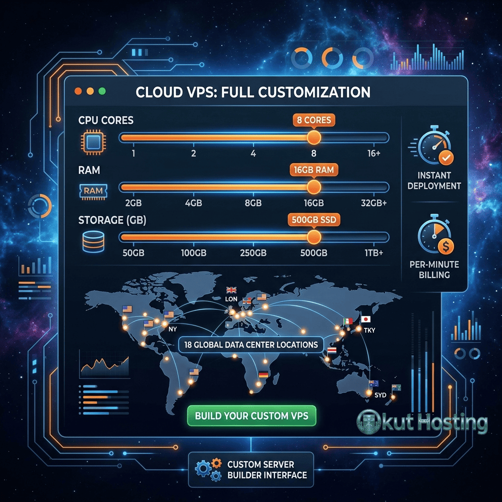 Kamatera Cloud VPS - Customizable Server Configuration Options - Featured Image